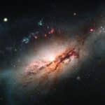 A star in a distant galaxy blew up in a powerful explosion, solving an astronomical mystery